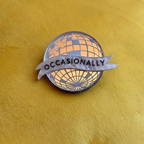 DISCO OCCASIONALLY pin