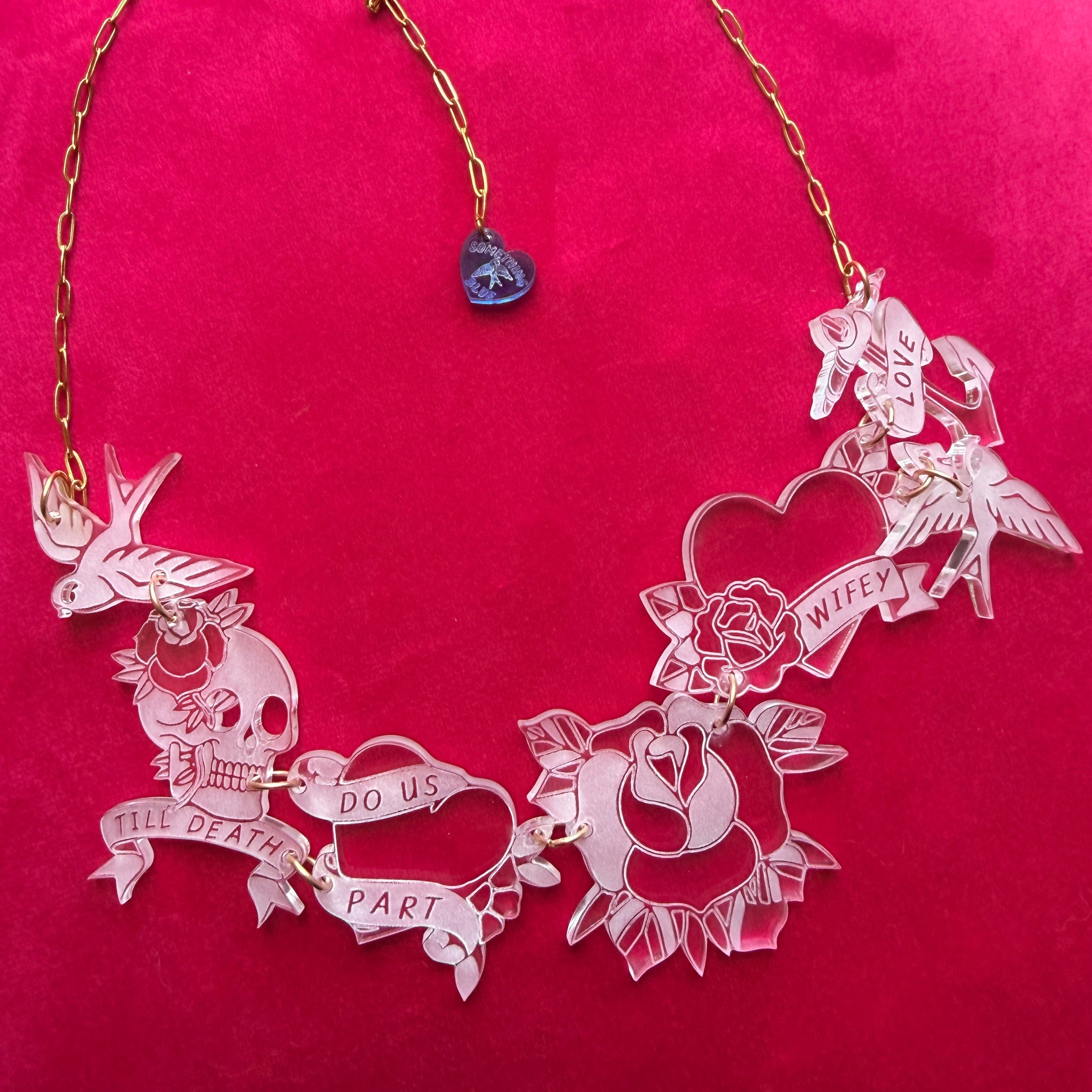 BRIDAL TATTOO NECKLACE