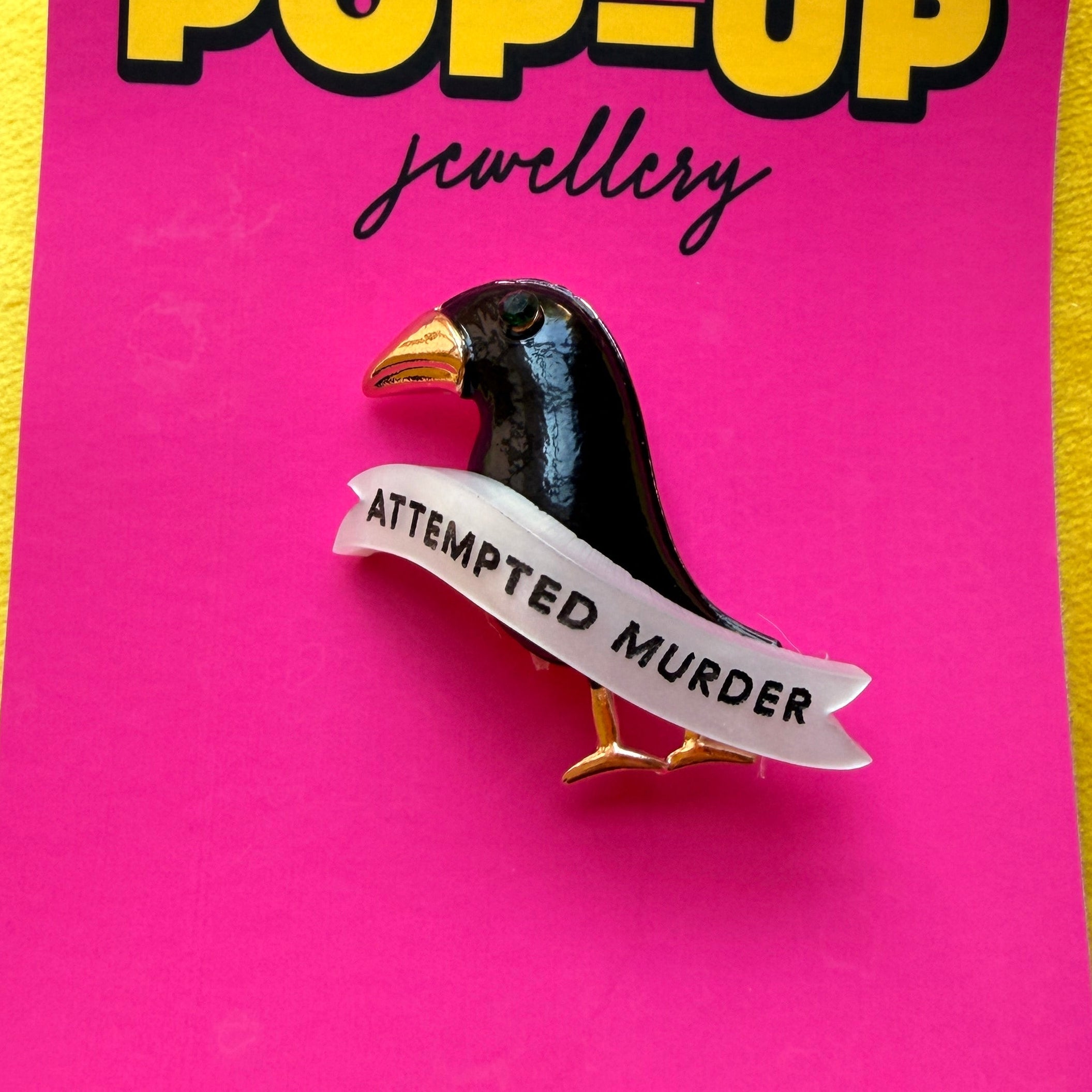 INTROVERTED CROW, pin