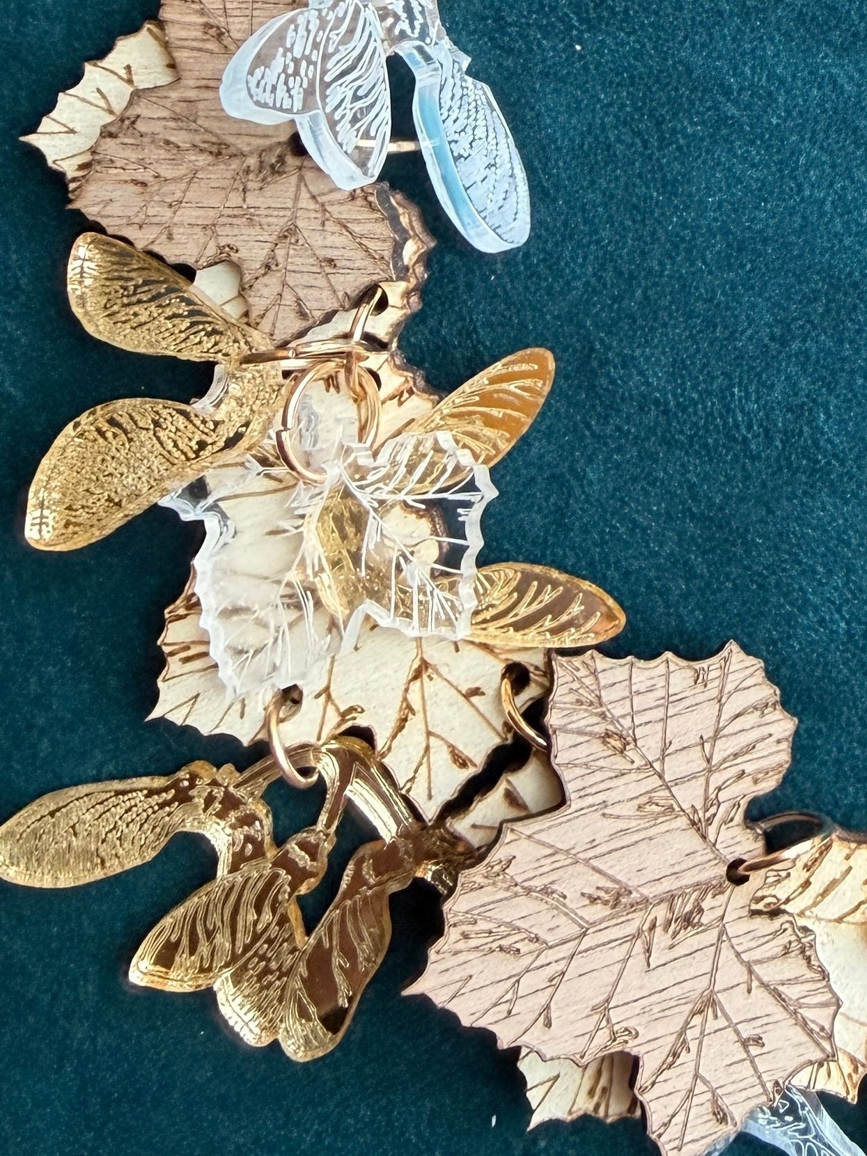 SYCAMORE GAP statement necklace (gold)