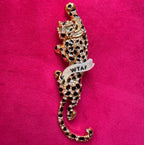 WTAF leopard pin