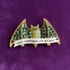 Ozzy tribute pin!