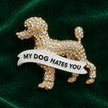 My dog hates you, POODLE pin