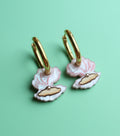 Oyster earrings