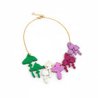 Disco Toadstool Necklace