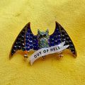 Like a Bat Out of Hell, bat brooch