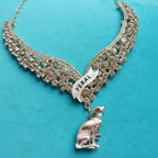 FERAL, untrainable hound, princess necklace.