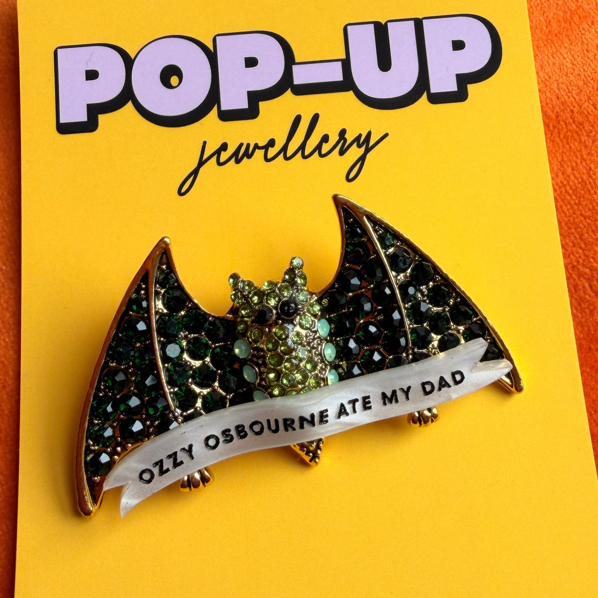 Ozzy tribute pin!