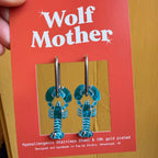 Vegan Lobster Earrings