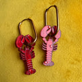 Red Lobster earrings