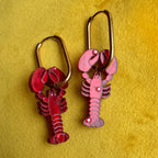 Red Lobster earrings