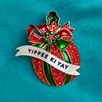 Nakatomi Plaza Bauble Pin, YIPPEE KI YAY etc etc