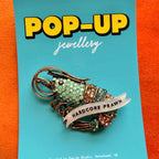 Hardcore Prawn, diamanté pin