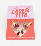 Heart and Dagger earrings