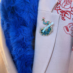 Kind of a big deal! Peacock pin