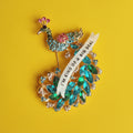 Kind of a big deal! Peacock pin