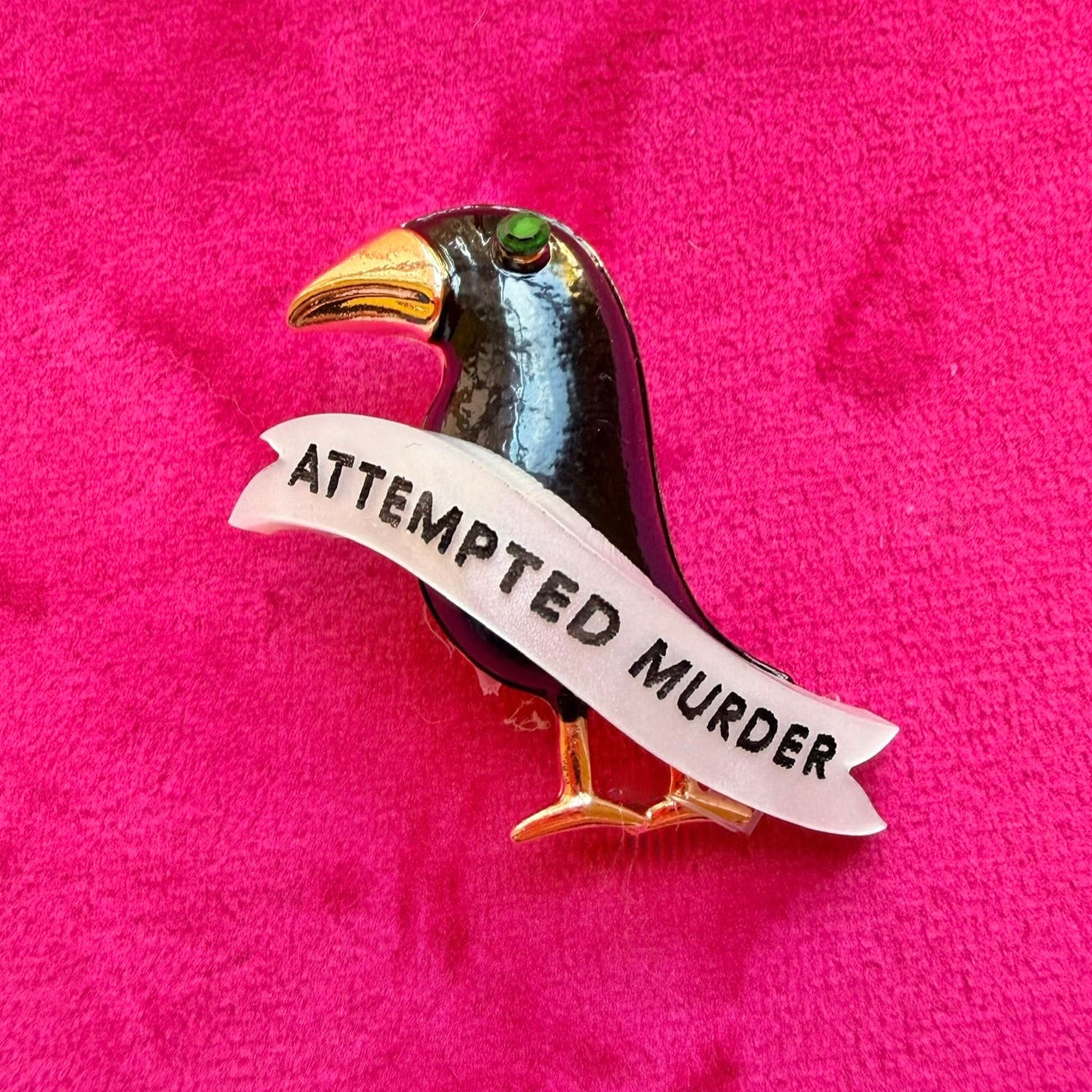 INTROVERTED CROW, pin