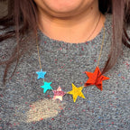 FA LA LA LA LA LA LARGE GLASS OF WINE… necklace