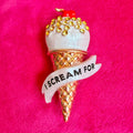 I SCREAM FOR ICE CREAM diamanté pin