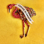 Coping Elegantly… flamingo