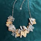 SYCAMORE GAP, statement necklace (silver)