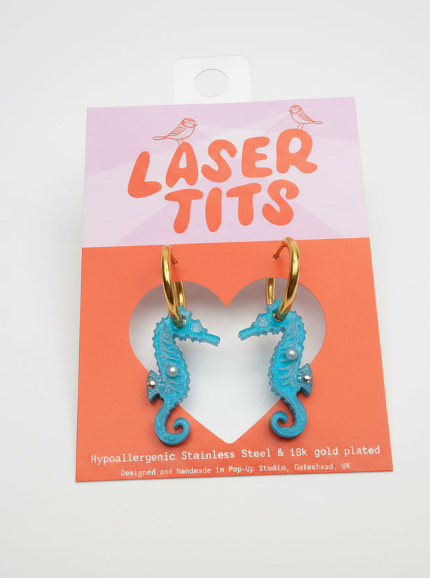 SEAHORSE earrings