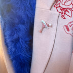Cup of Ambition, martini glass pin