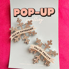 You’re Handsome, You’re Pretty (etc etc) snowflake pins! (several buying options available please select which one)