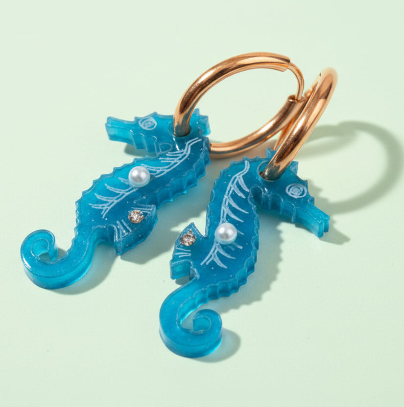 SEAHORSE earrings