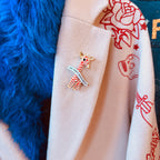 Unapologetic Giraffe Pin