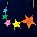 FA LA LA LA LA LA LARGE GLASS OF WINE… necklace