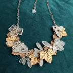 SYCAMORE GAP, statement necklace (silver)