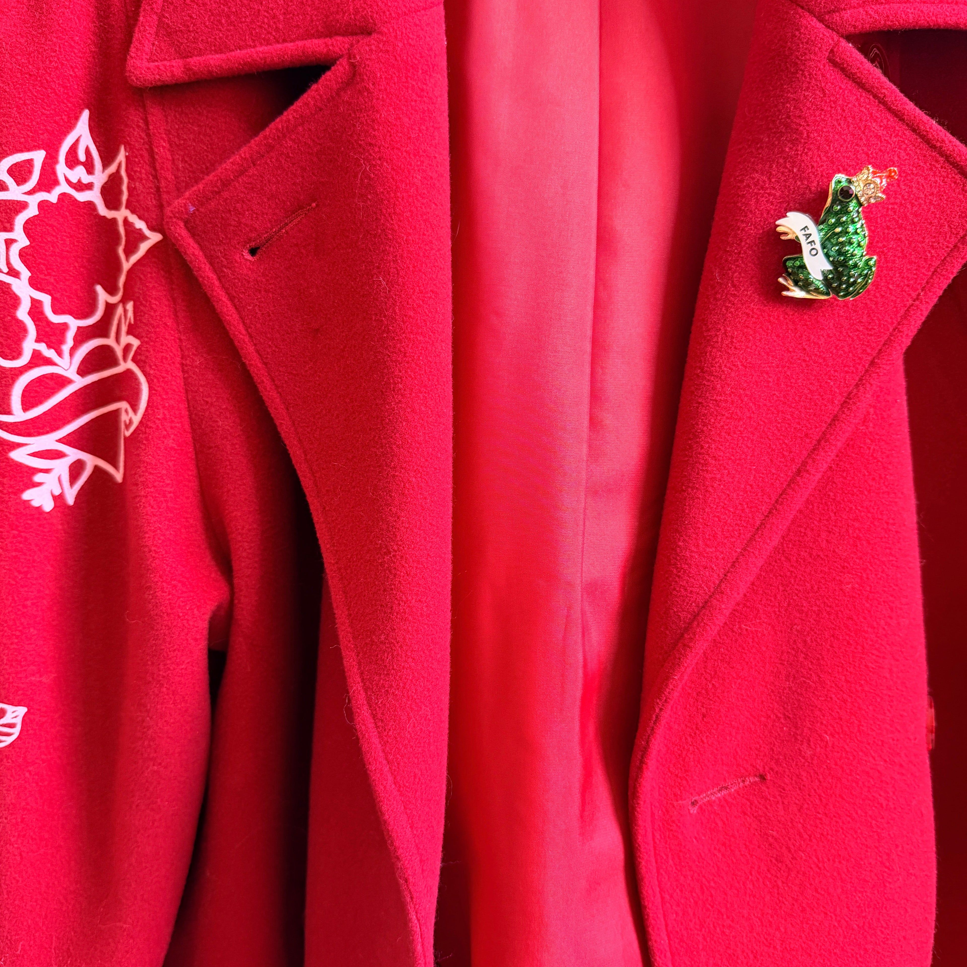 FAFO (SAFE FOR WORK) frog prince pin