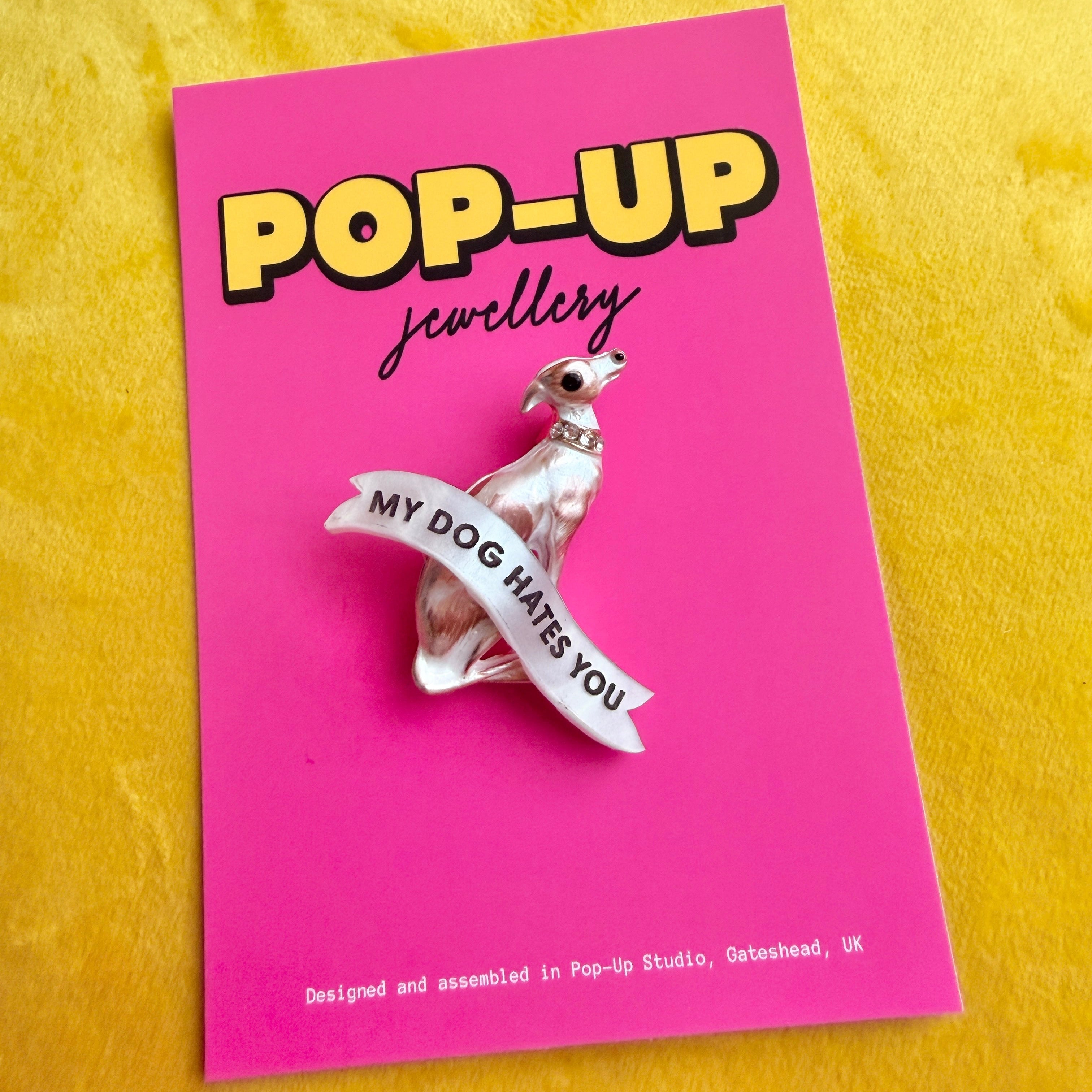 My Dog HATES you, pin