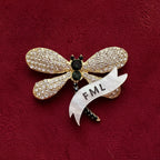 FML dragonfly pin