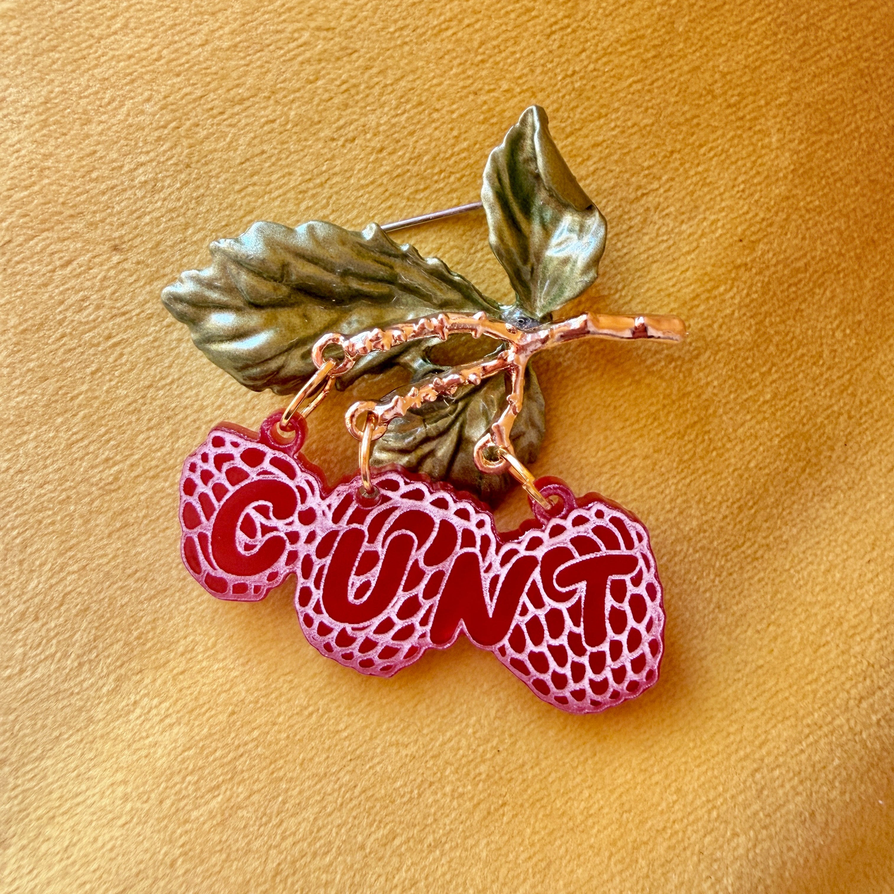 EXTRA SPECIAL Raspberry Summer Time Pin
