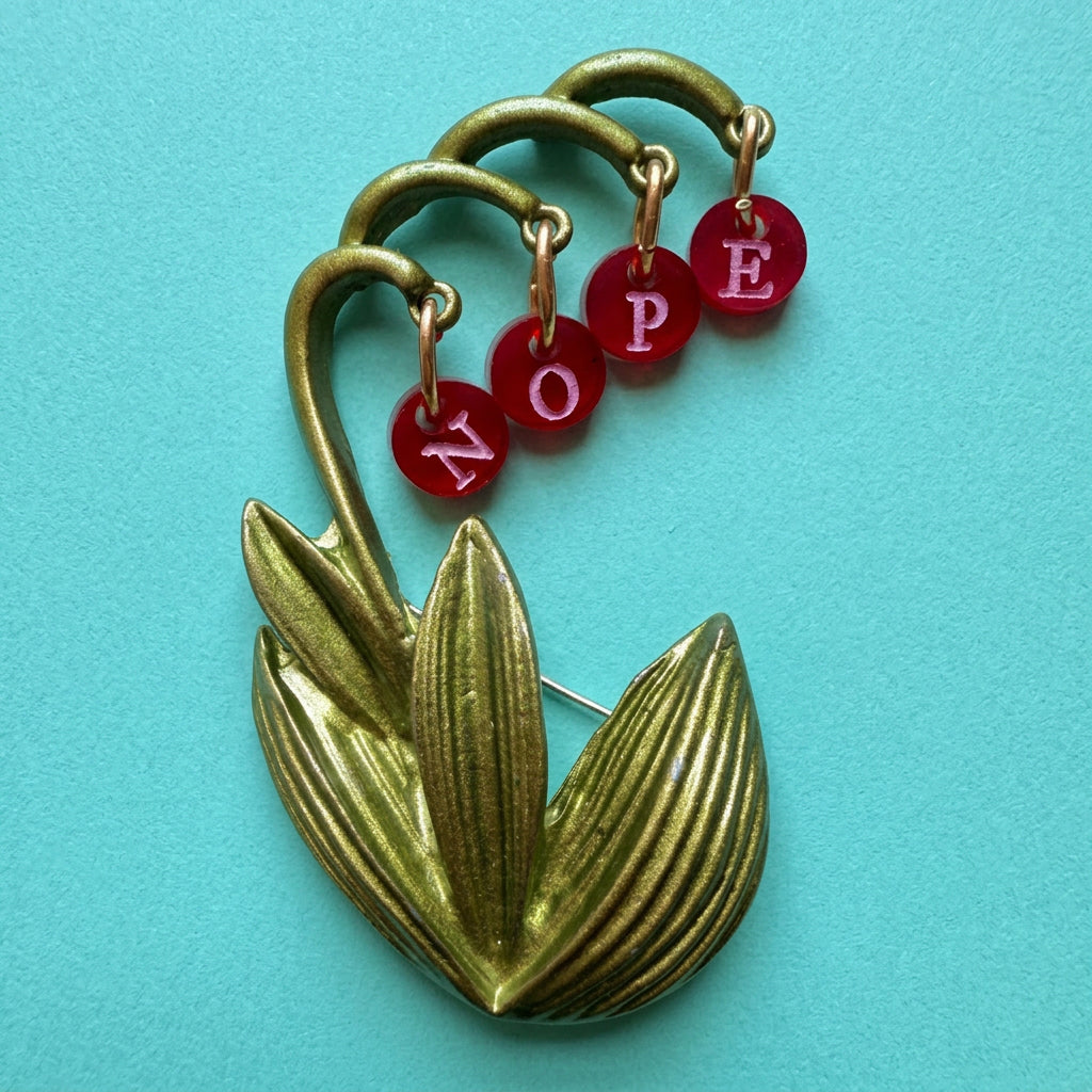 NOPE, winter time pin