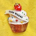 Cake Whore, enamel cupcake pin
