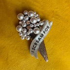 I SCREAM FOR ICE CREAM diamanté pin