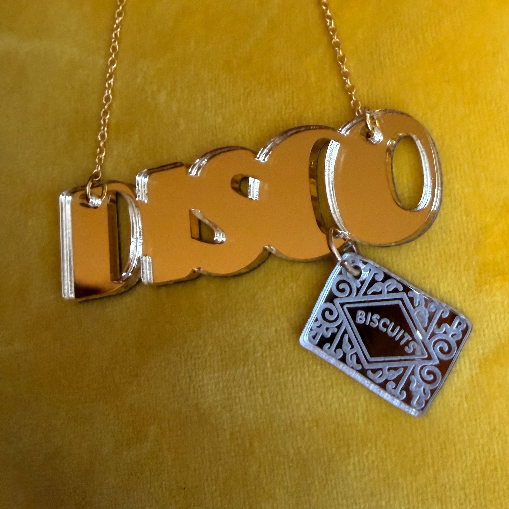 DISCO BISCUITS necklace