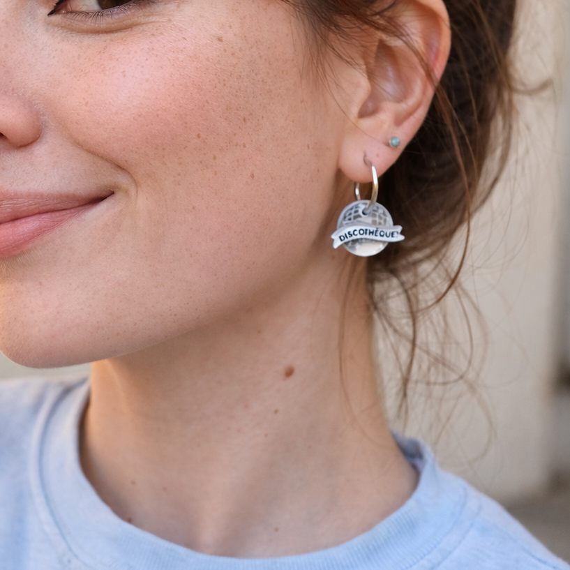 OÚ EST LA DISCOTHÈQUE? Earrings