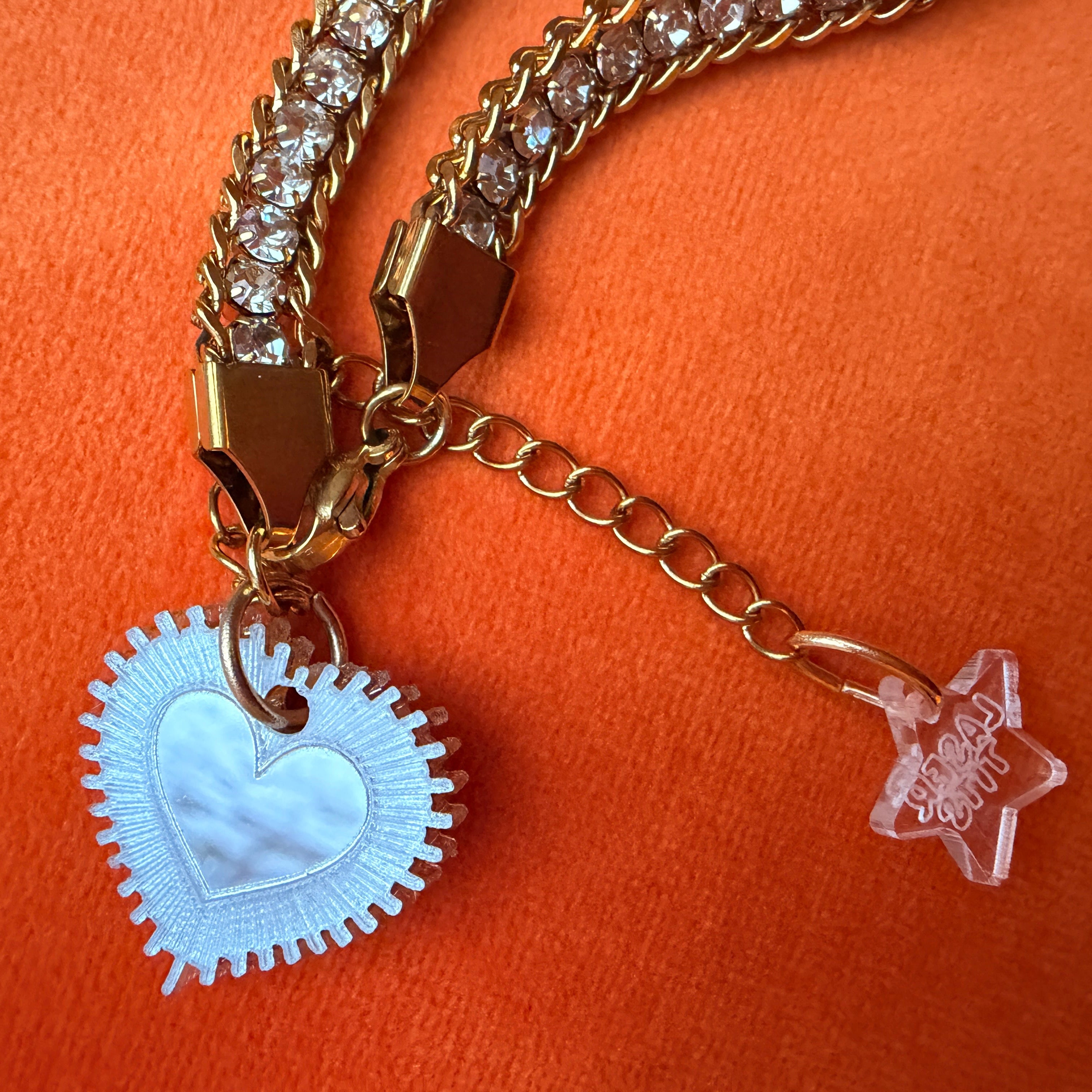 BRONTË inspired vintage look charm bracelet