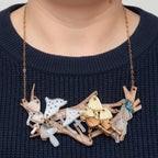 WOODLAND funghi necklace