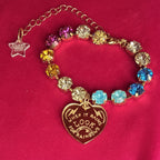 WHEN IT RAINS LOOK FOR RAINBOWS bracelet