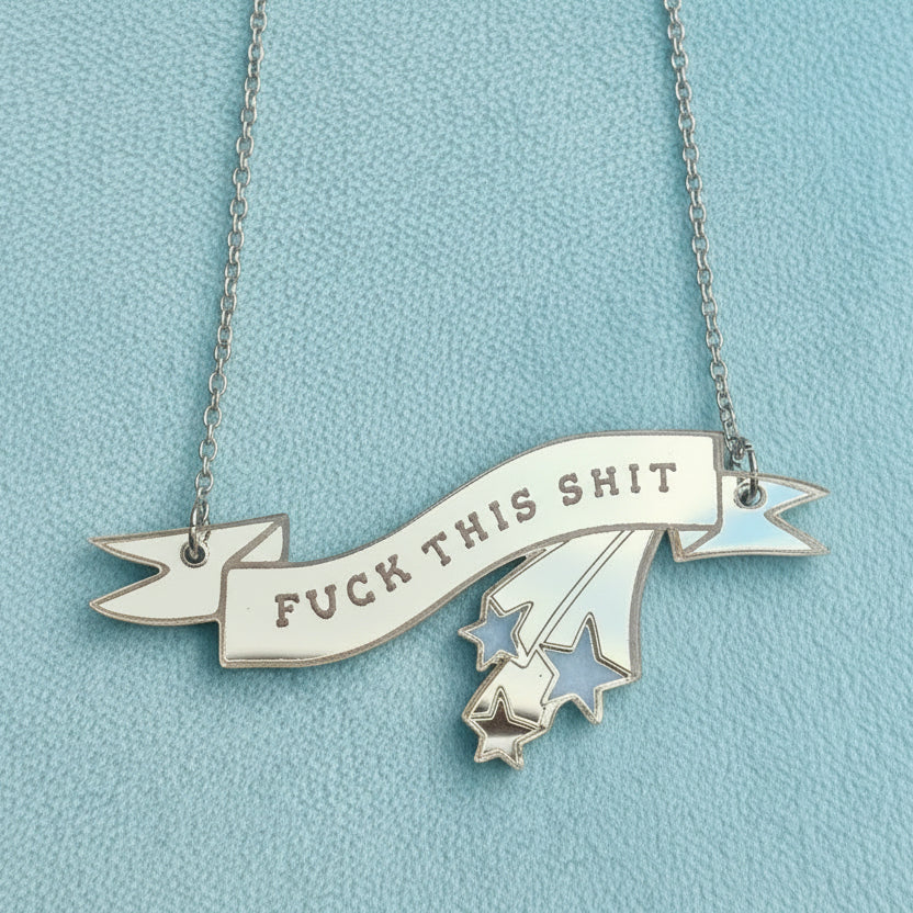 FUCK THIS SHIT! Celebratory necklace