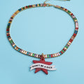 DON’T BE A DICK, rainbow tennis necklace