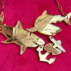I LOVE SHARKS, necklace