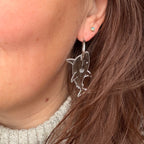 SHARK FRIENDS, hoop earrings