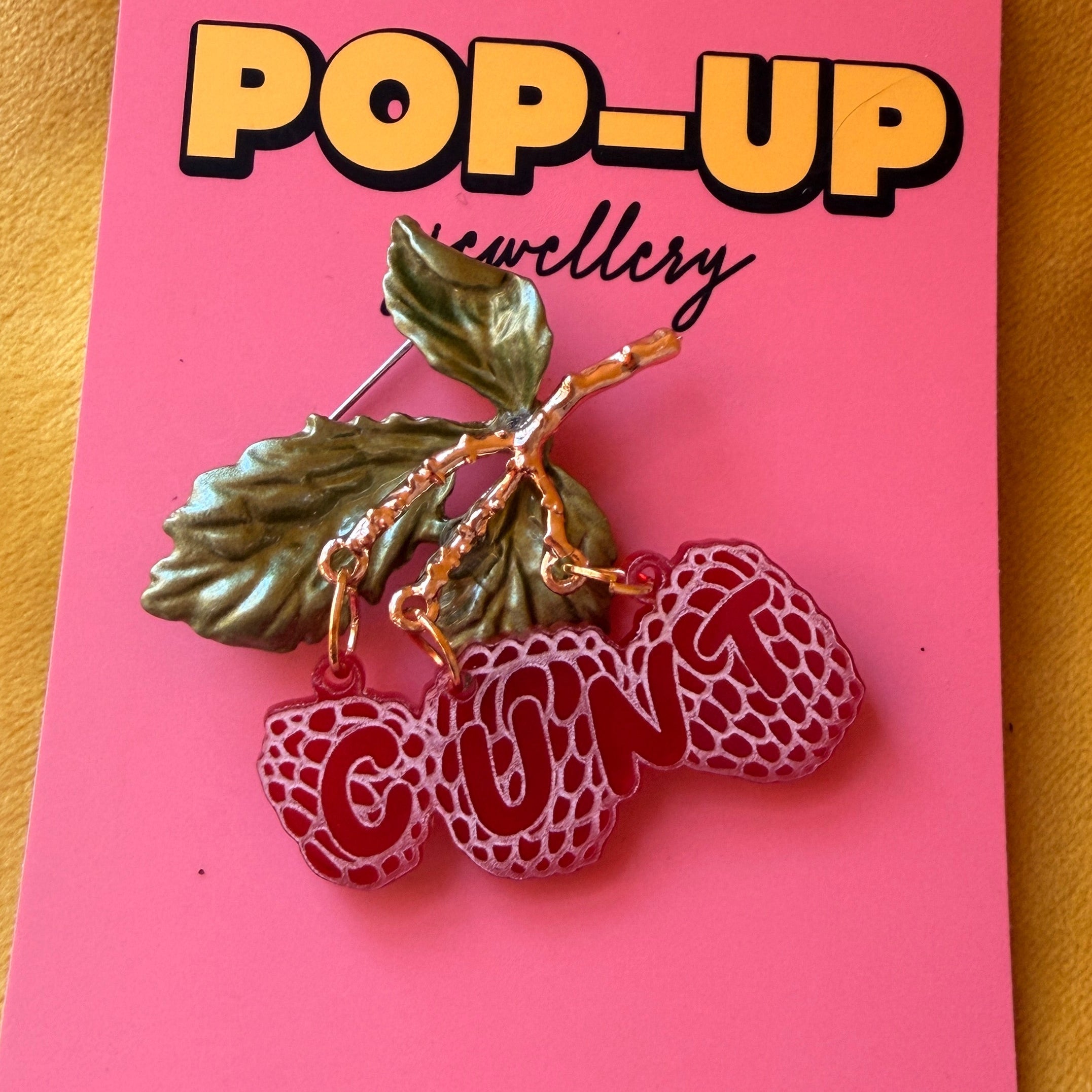 EXTRA SPECIAL Raspberry Summer Time Pin