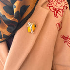WHEN LIFE GIVES YOU LEMONS… diamanté pin.